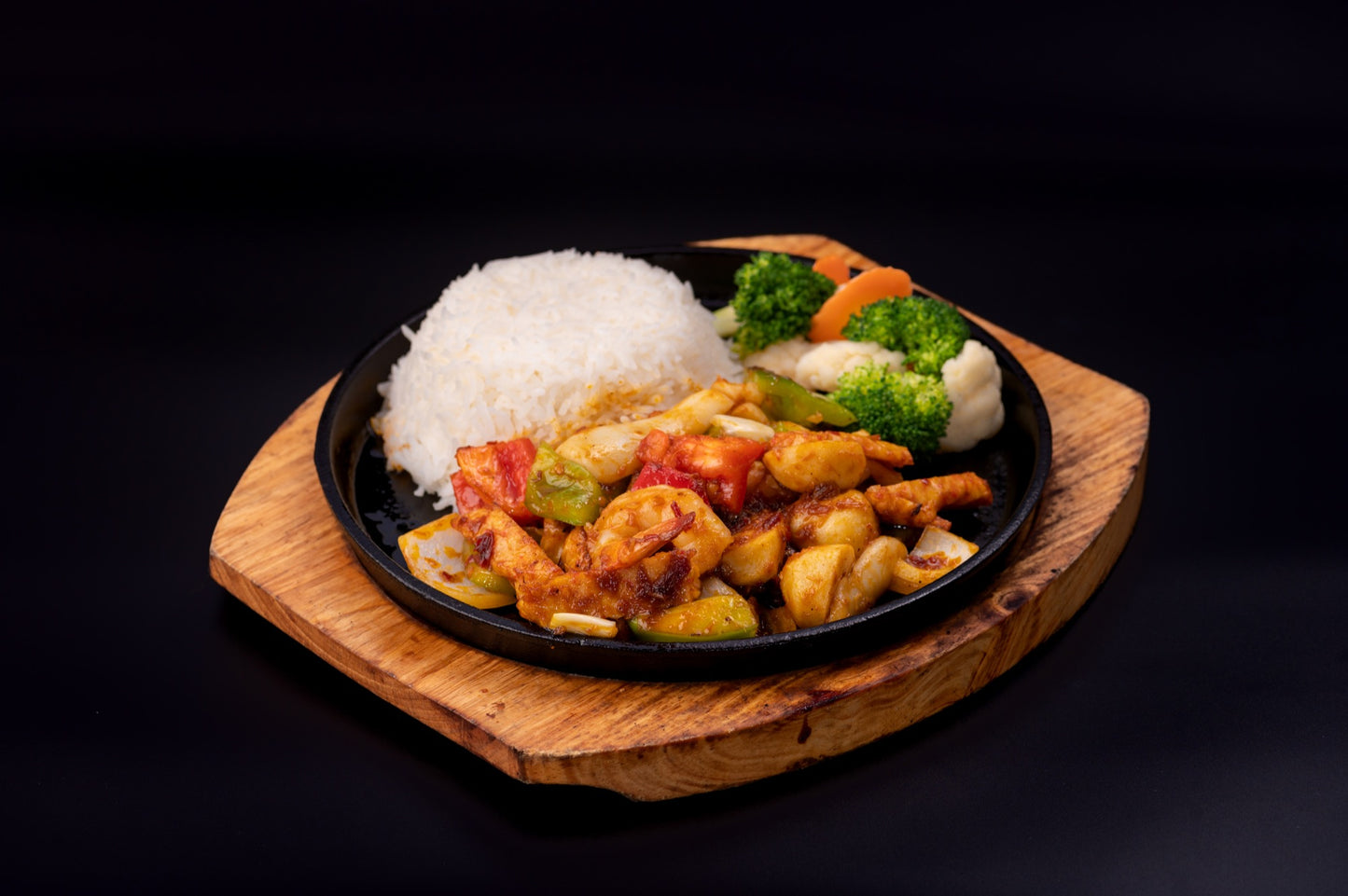 HP2 - STIR FRIED SEAFOOD ON RICE - Love Asia Restaurant & Bar