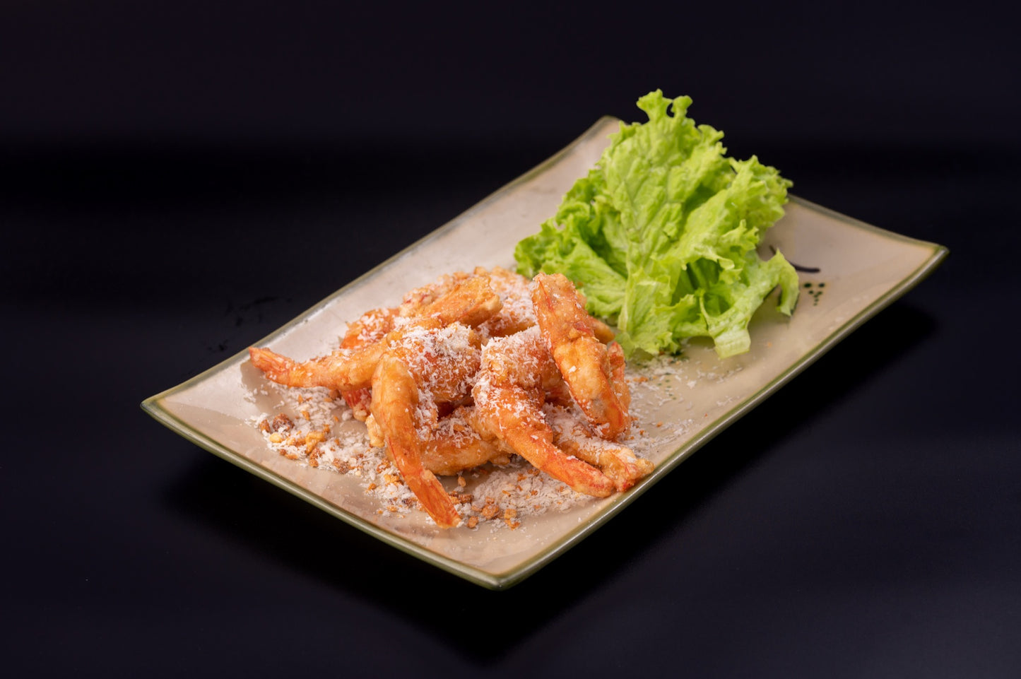 M27 - STIR FRIED PRAWN WITH GARLIC - Love Asia Restaurant & Bar