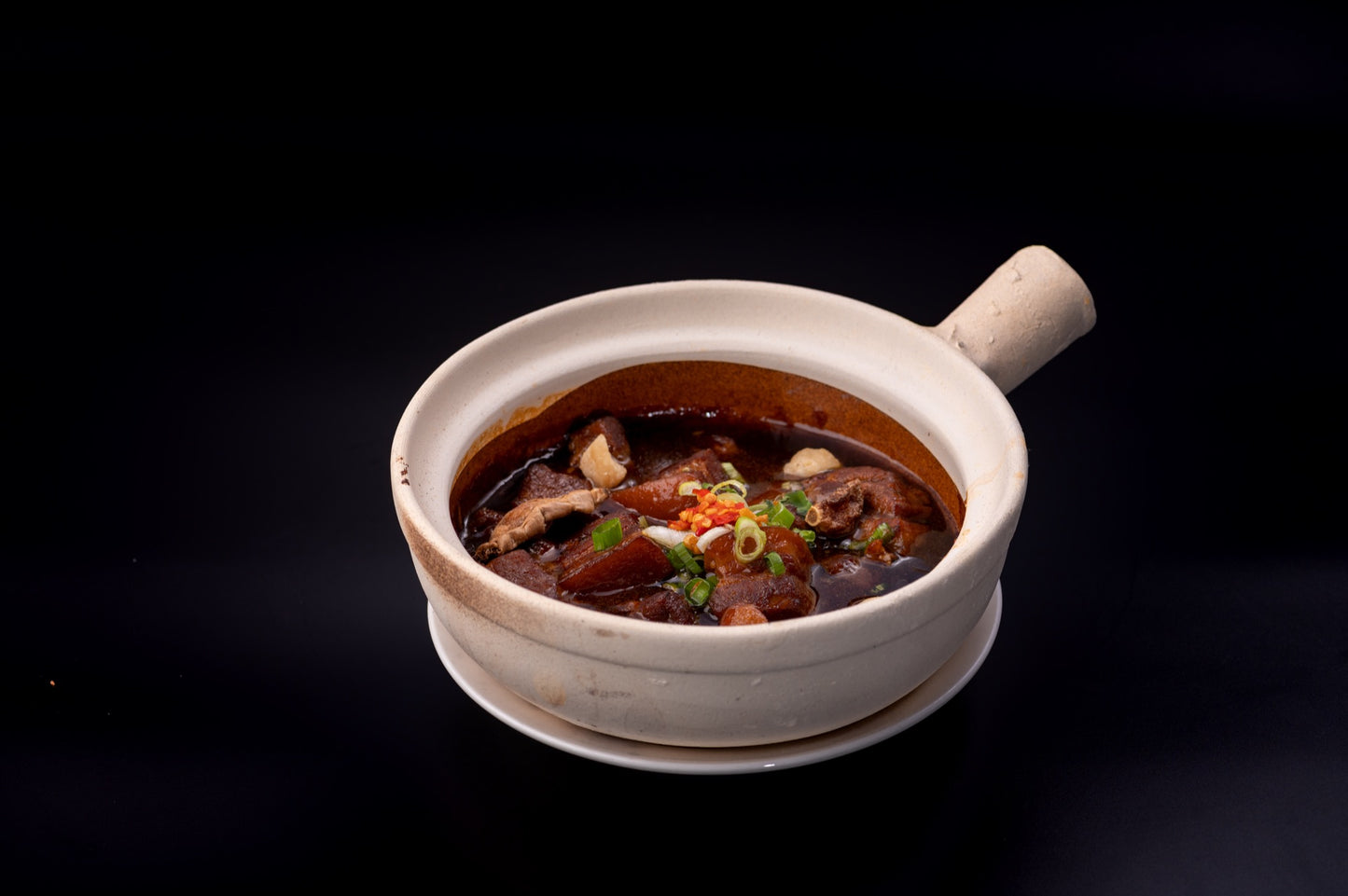 M14 - CARAMELISED PORK BELLY IN CLAY POT - Love Asia Restaurant & Bar