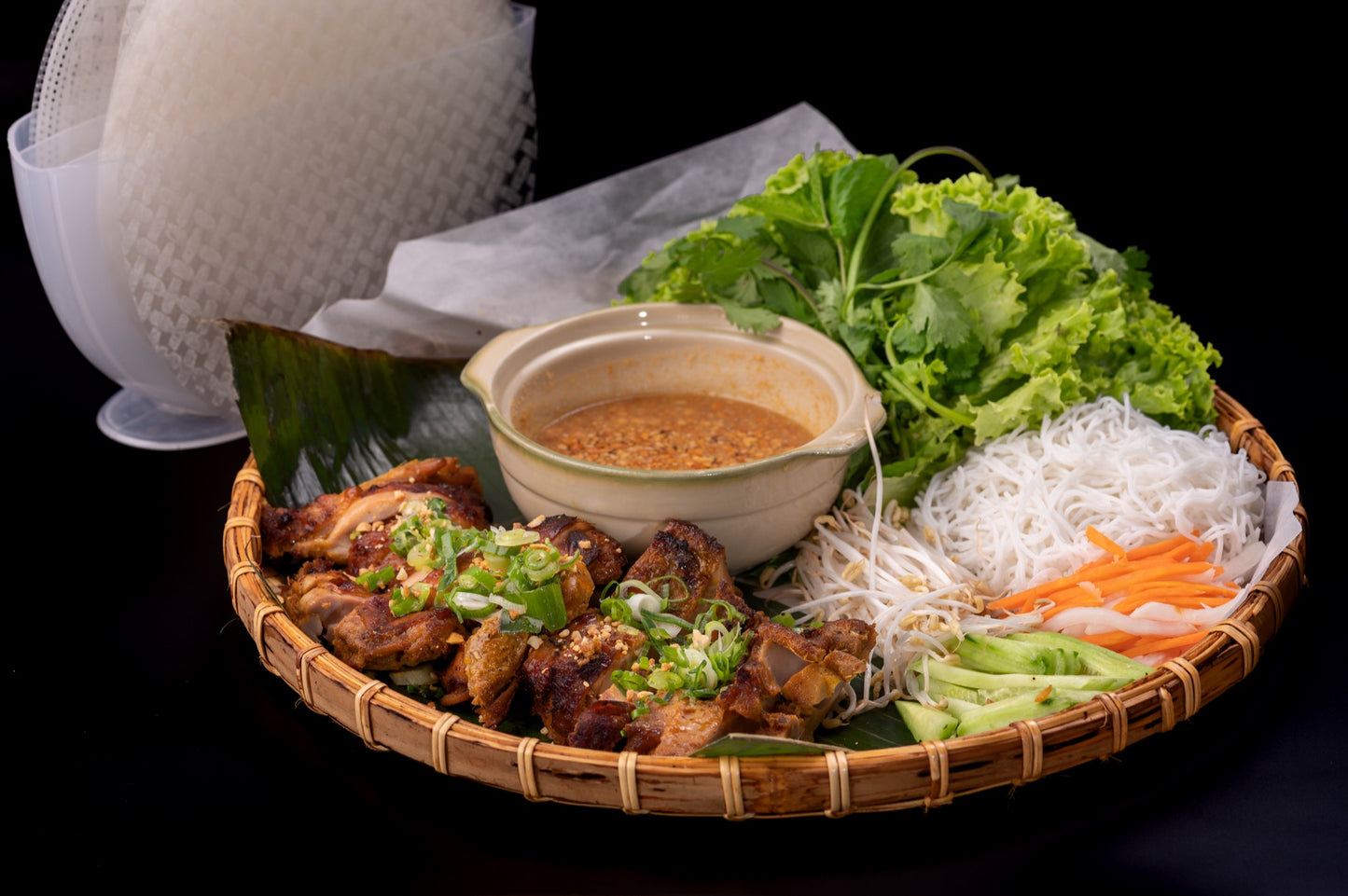 PL2 - GRILLED LEMONGRASS CHICKEN PLATTER - Love Asia Restaurant & Bar