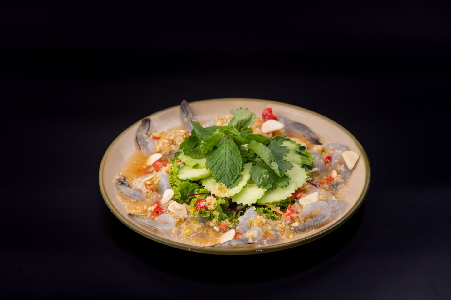 SL5 - GOONG SHAE NAMPLA (RAW PRAWNS) - Love Asia Restaurant & Bar