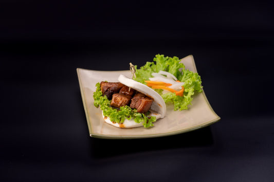 SR6 - TACO BAO - CARAMELISED PORK - Love Asia Restaurant & Bar