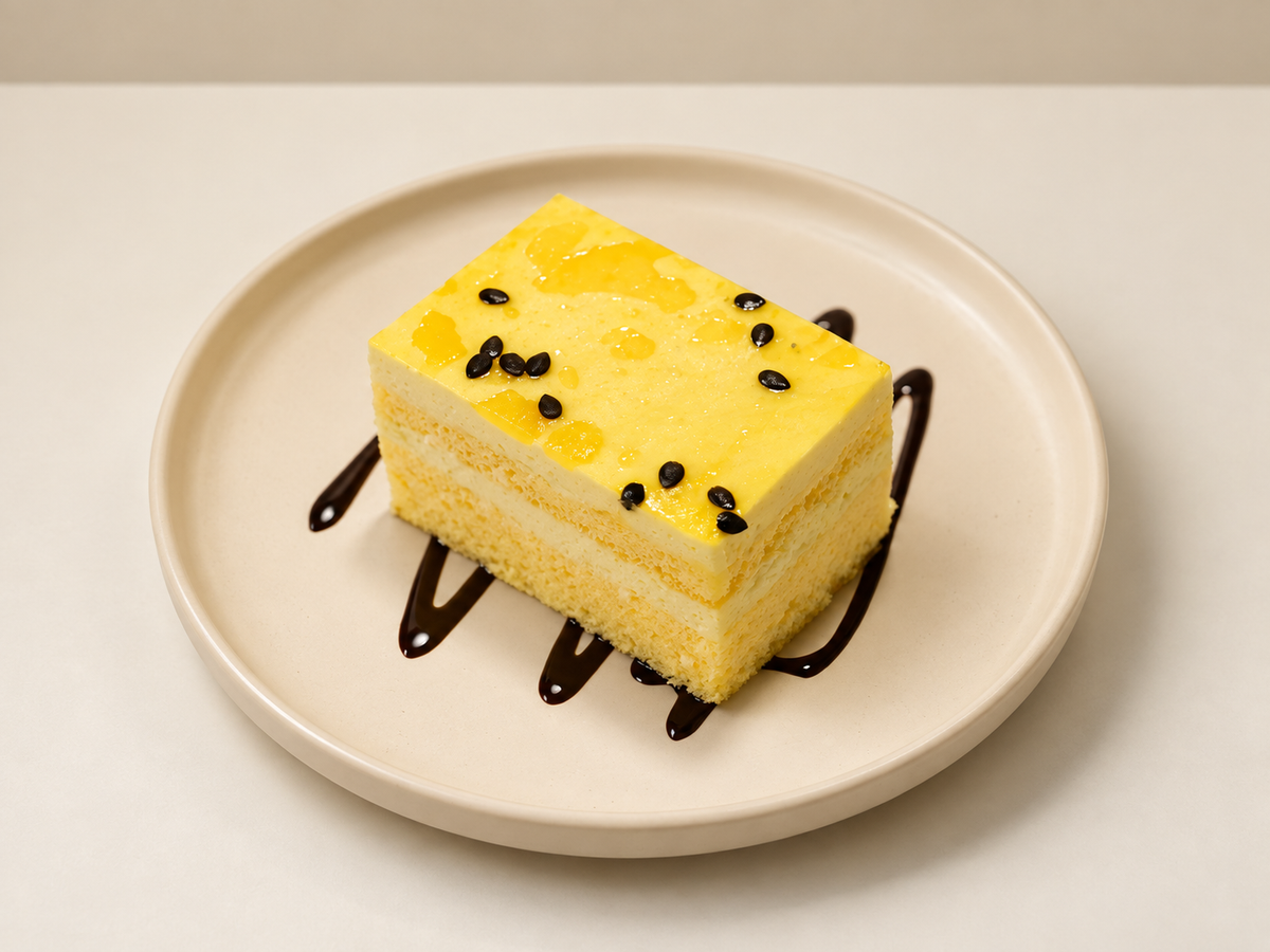 DR16 – PASSION MOUSSE CAKE