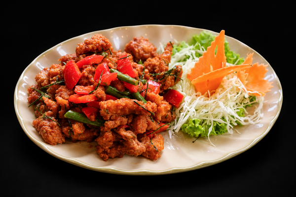 M8. Stir Fried Crispy Chicken With Chilli Paste