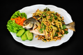 M29. PAMPANO FISH WITH APPLE SALAD
