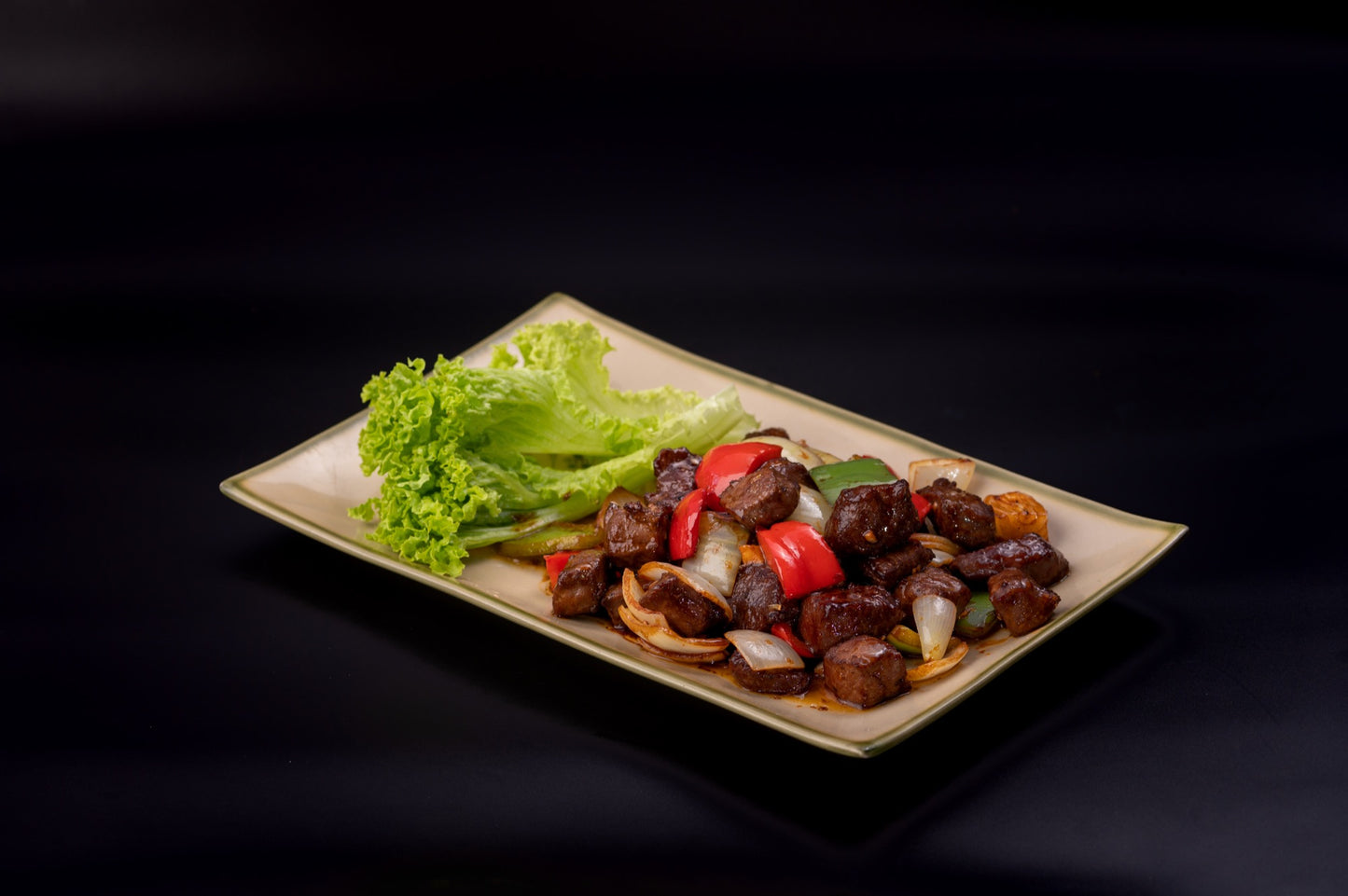 M9 - SHAKING CUBED BEEF - Love Asia Restaurant & Bar