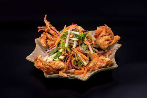 SL1 - SOFT SHELL CRAB GREEN APPLE SALAD - Love Asia Restaurant & Bar